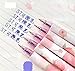 6 PCS Kawaii Erasable Pens Kawaii School Supplies Cute Blue Ink Erasable Pens Cute Pens Cute School Office Supplies Trendy Stuff (Peach)