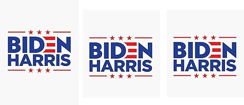 Biden Harris 2020 - Adhesivo de vinilo para parachoques de Joe Biden y Harris para el presidente, calcomanía de pared para computadora portátil y