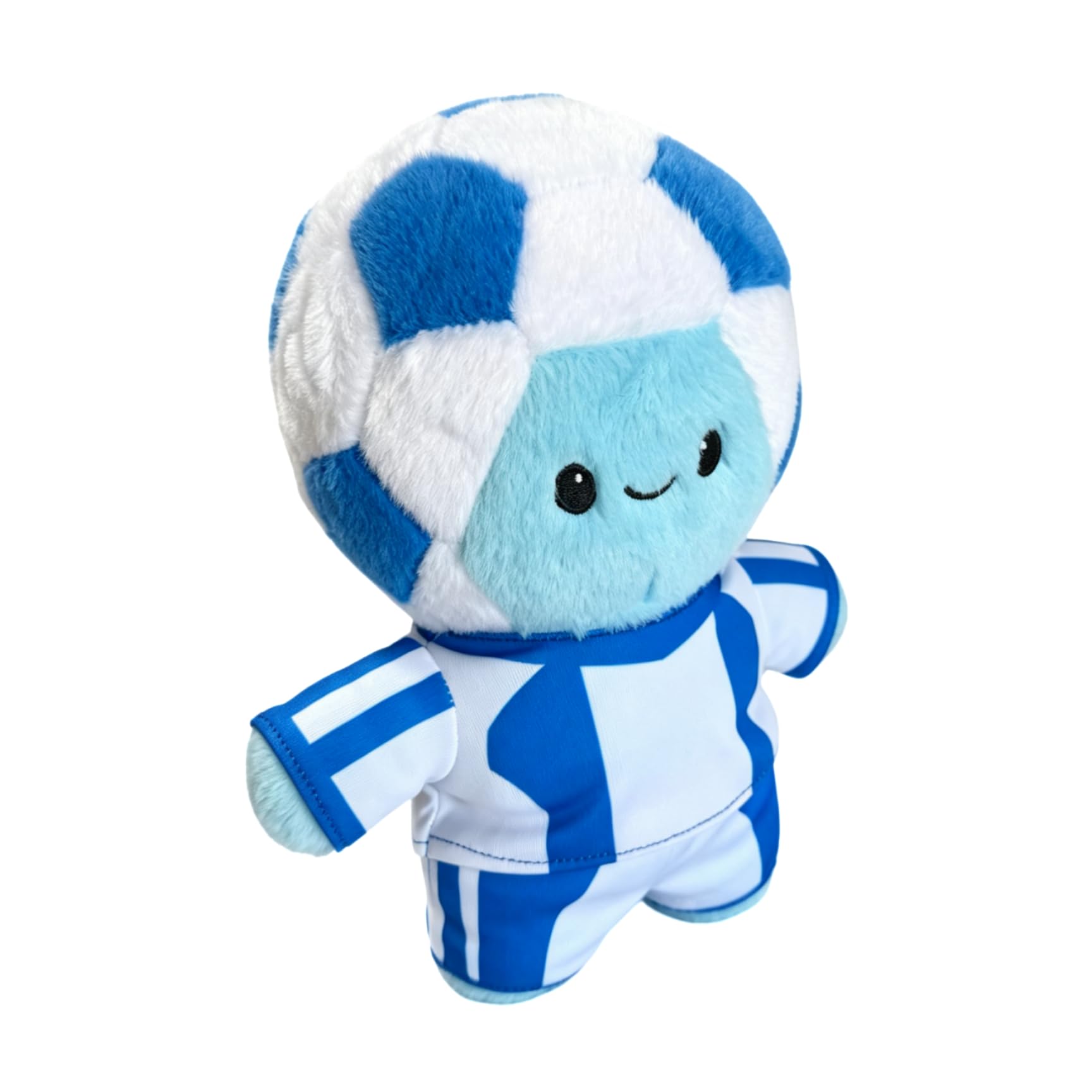 ANNIUP Cute Football Plush Toy, Soft Soccer Ball Shaped Stuffed Doll