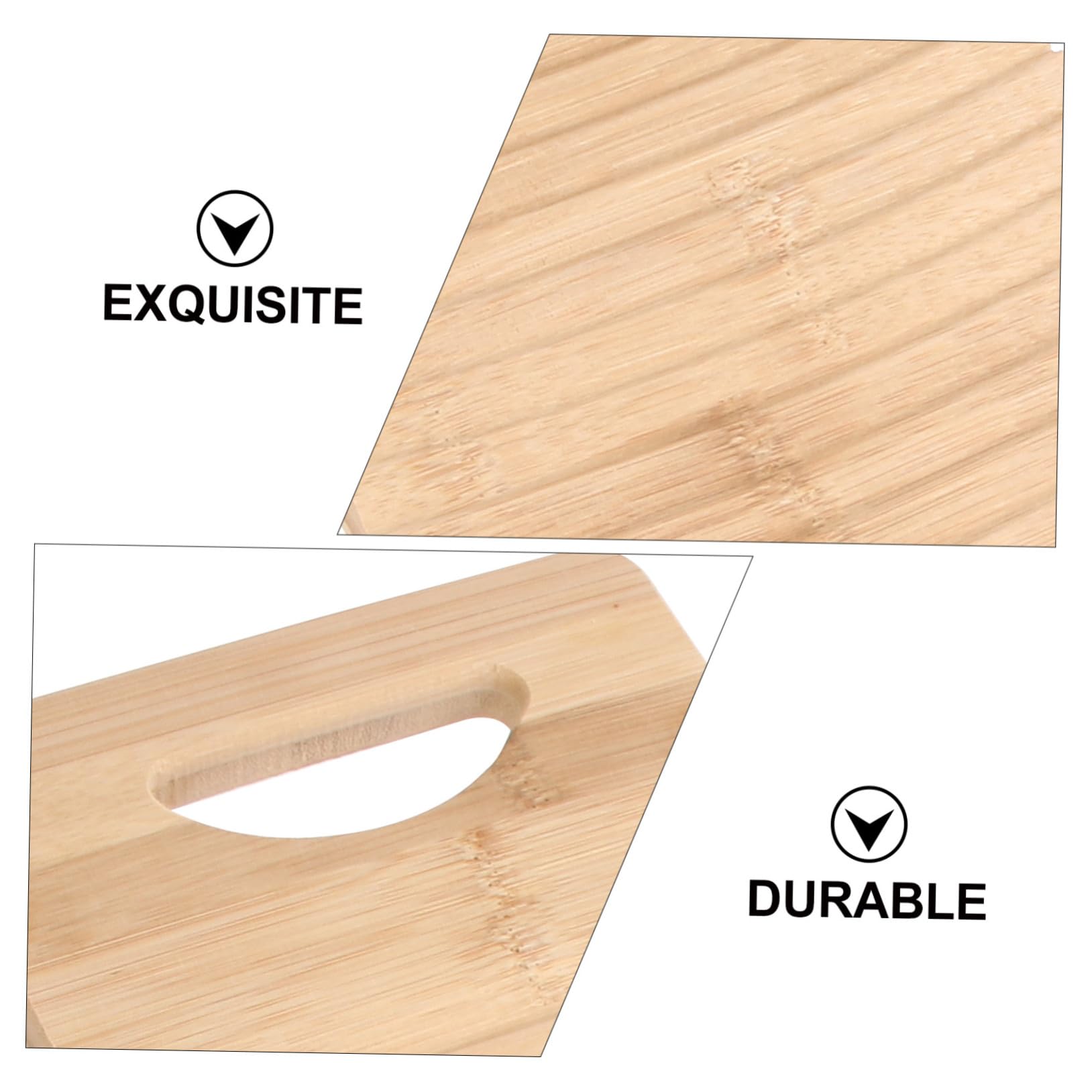 Healvian Tabla de Lavar de Madera Maciza y Engrosada para Ropa, Diseño Tradicional, Fácil y Conveniente de Usar Hogar, Tamaño Mini 50x17 Cm
