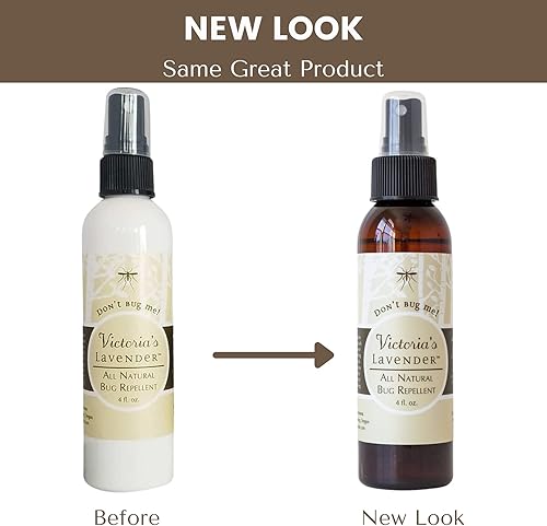Miniatura 9 de Victoria's Lavender Spray orgánico para insectos Don't Bug Me sin DEET, fabricado con aceites esenciales a base de plantas y aloe vera, fabricado en