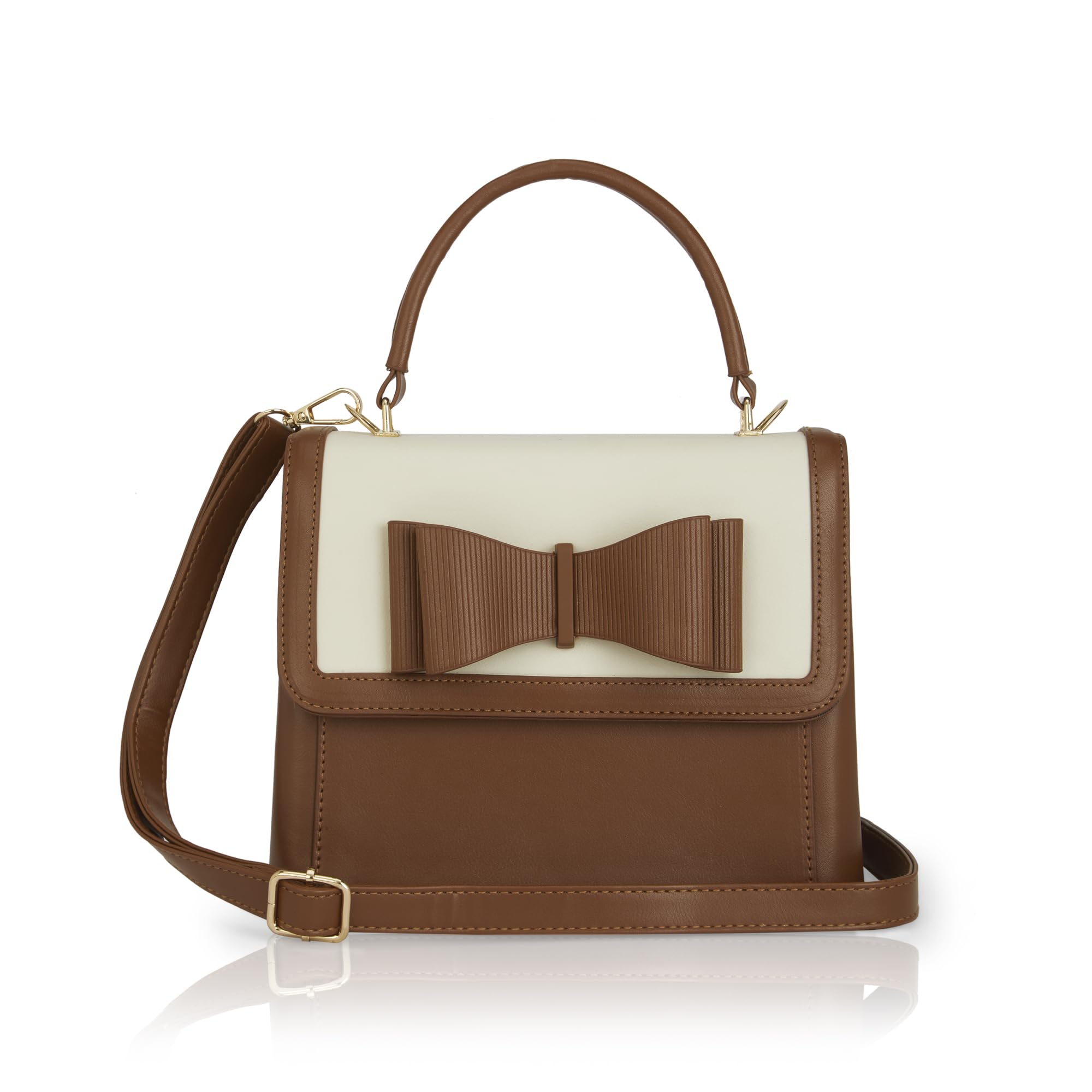 Women's LS Elgin Flap Satchel Handbag for Women | Satchel Bag for Work | Ladies purse | Stylish Shoulder Bag | Gift For Women-image-48