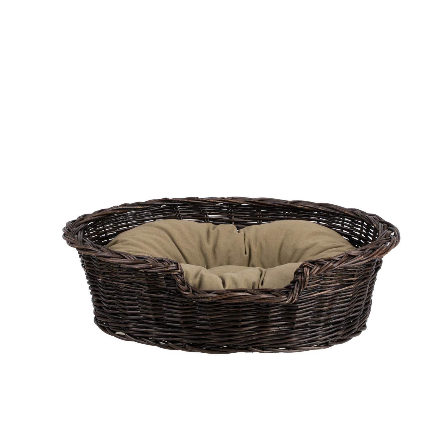 Niche en osier pour chat et chien XS, fini les paniers qui s'affaissent