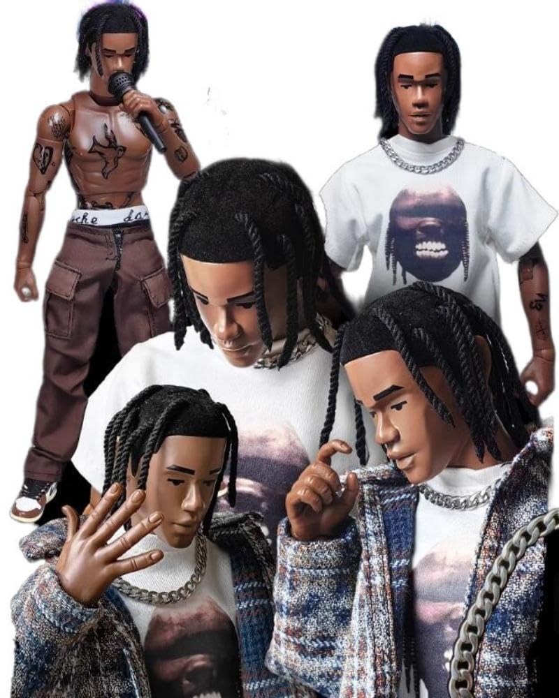 Amazon.com: 1/6 Scale Rock Singer Trendy Dolls 12 inch Male Action