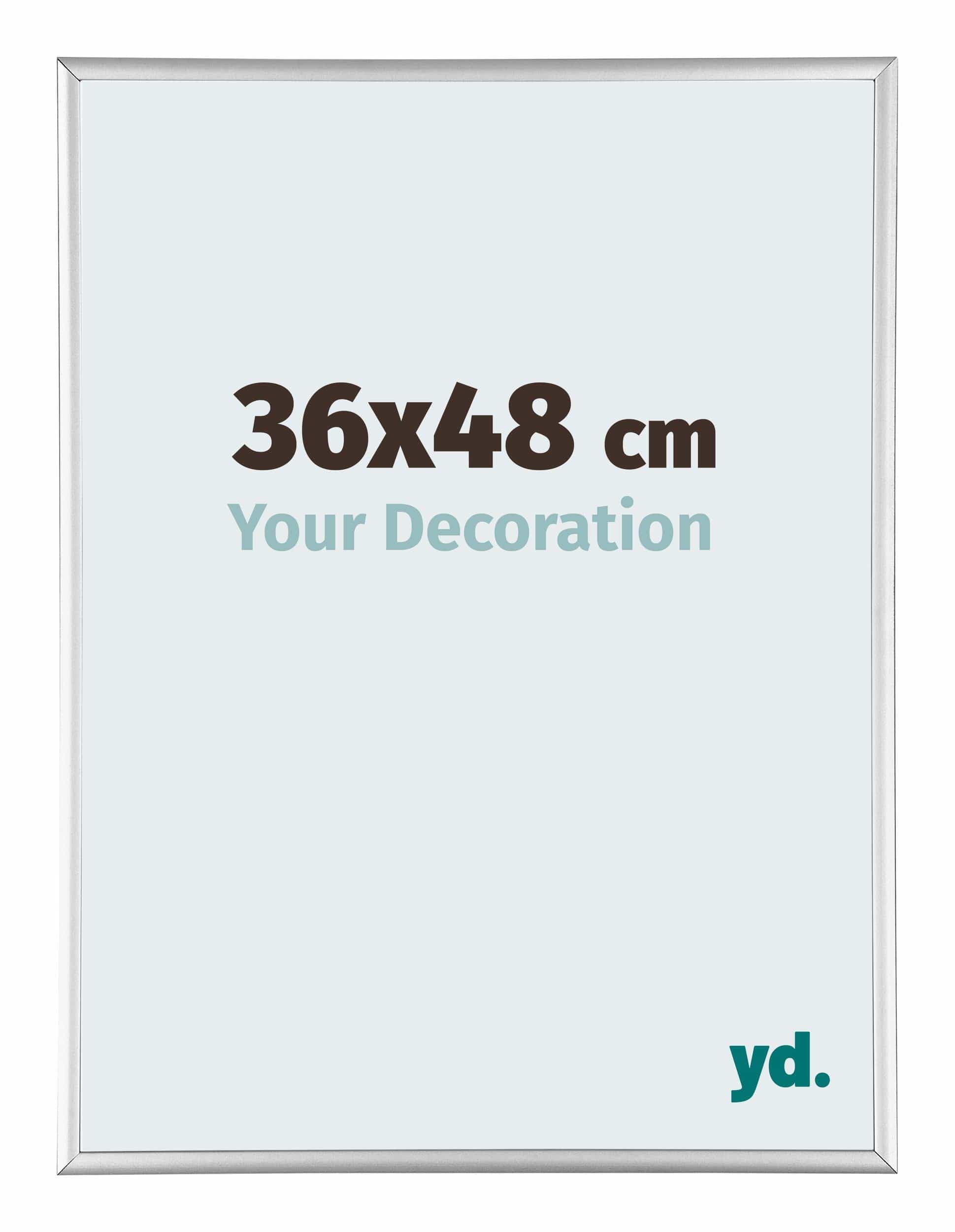 Your Decoration - Puzzle frame 36x48 - Silver High Gloss - Puzzle frame 500-1000 Pieces - Aluminium Photoframe - Kent — image 1