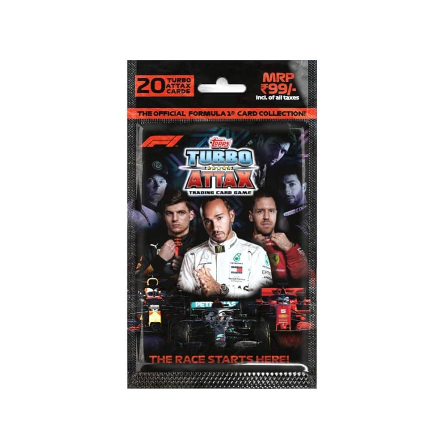 Amazon.co.jp: Topps F1 Turbo Attax Trading Card Game