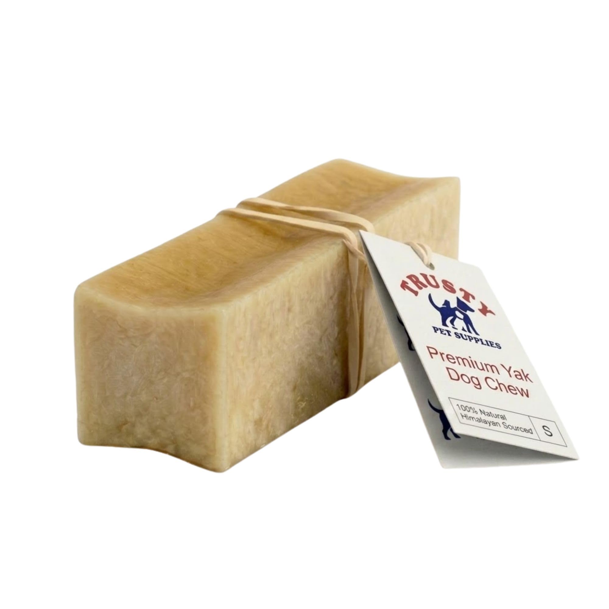Small Yak Chews for Dogs (Pack of 2) | Yak Chews | Long Lasting Dog Chew | Low Fat Dog Treats | Dog Teeth Chews for Small, Medium and Large Dogs | By Trusty Pet Supplies โ image 1