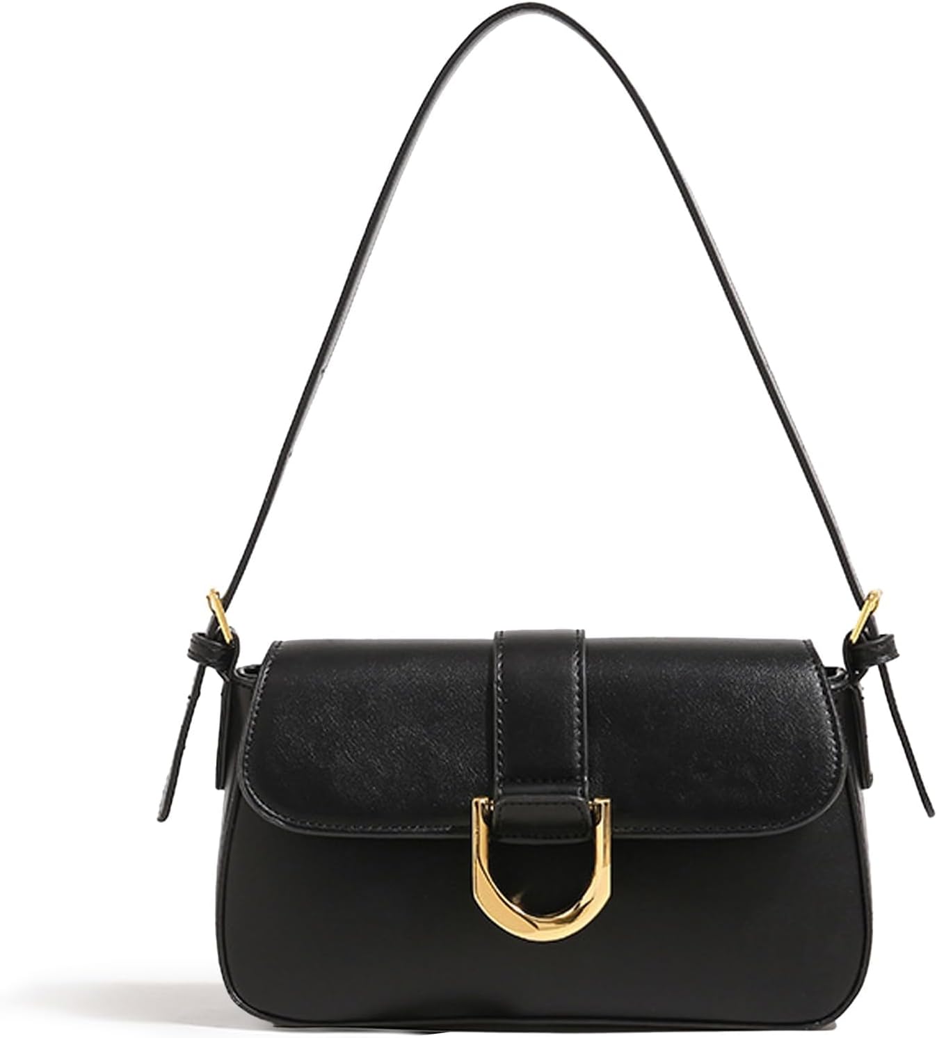 Shoulder Bag for Women, Small Purses Hobo Bags for Women, PU Leather Vintage Handbag with 2 Adjustable Shoulder Strap