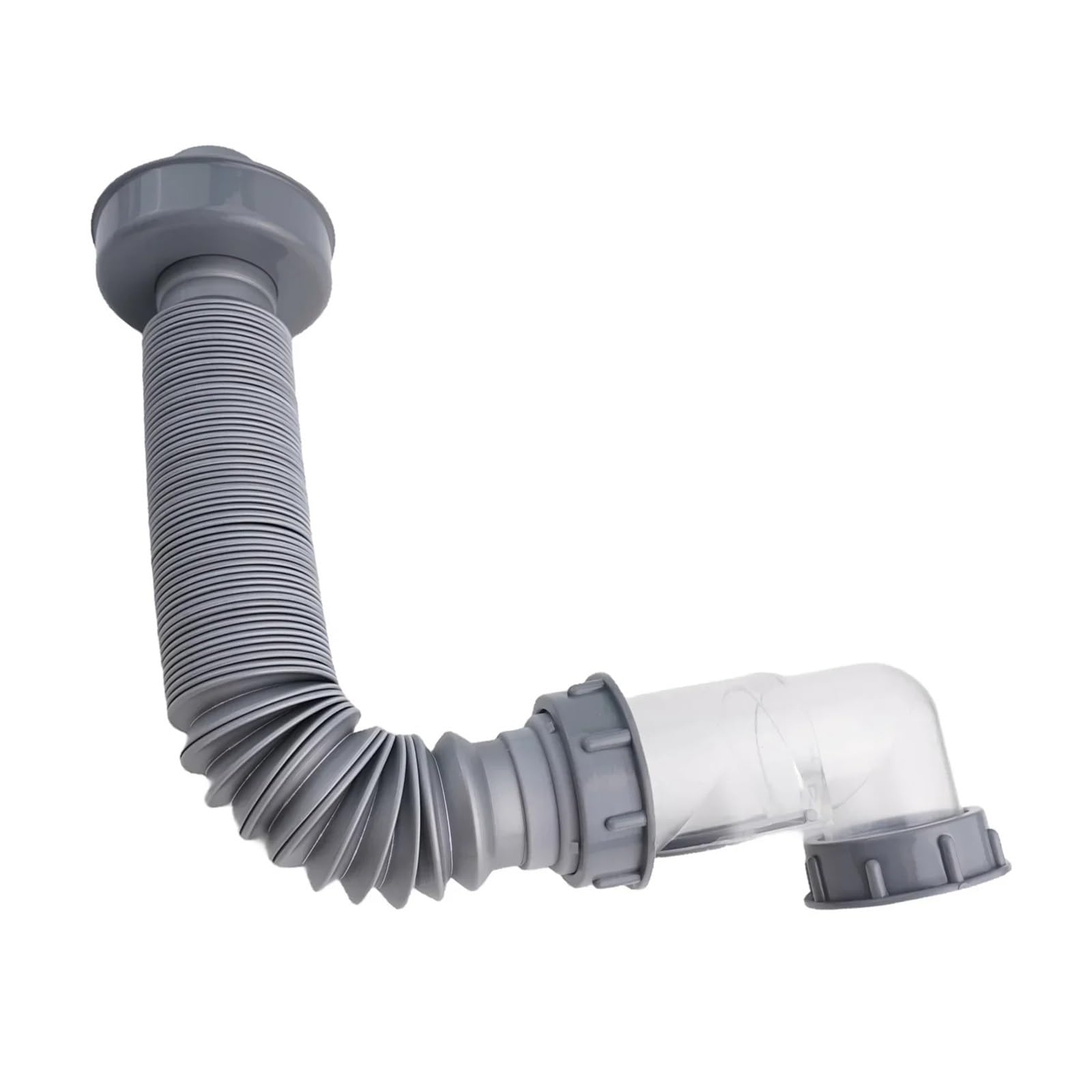 Accesorios de alcantarillado cocina Juego mangueras drenaje for fregadero Drenaje rápido Sello filtración basura Almacenamiento