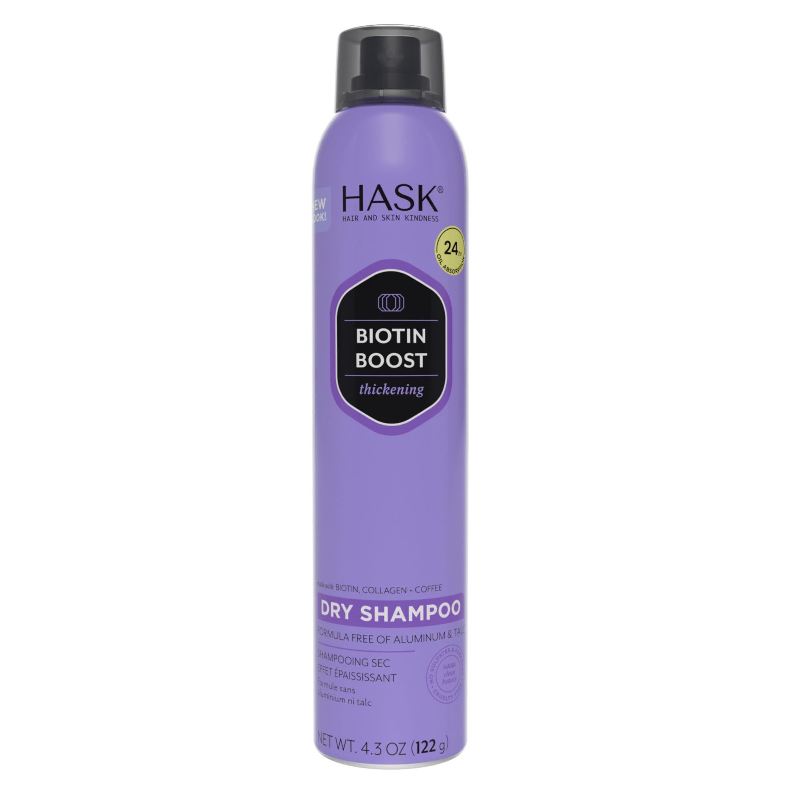 Biotin Thickening Dry Shampoo, 122 Gm, Black