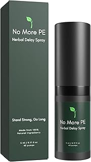 Climax Control Delay Spray for Men, Improved 100% Natural Formula, Herbal Delay Spray to Last Longer in Bed, Organic Male Desensitizing Spray (0.16 fl oz)