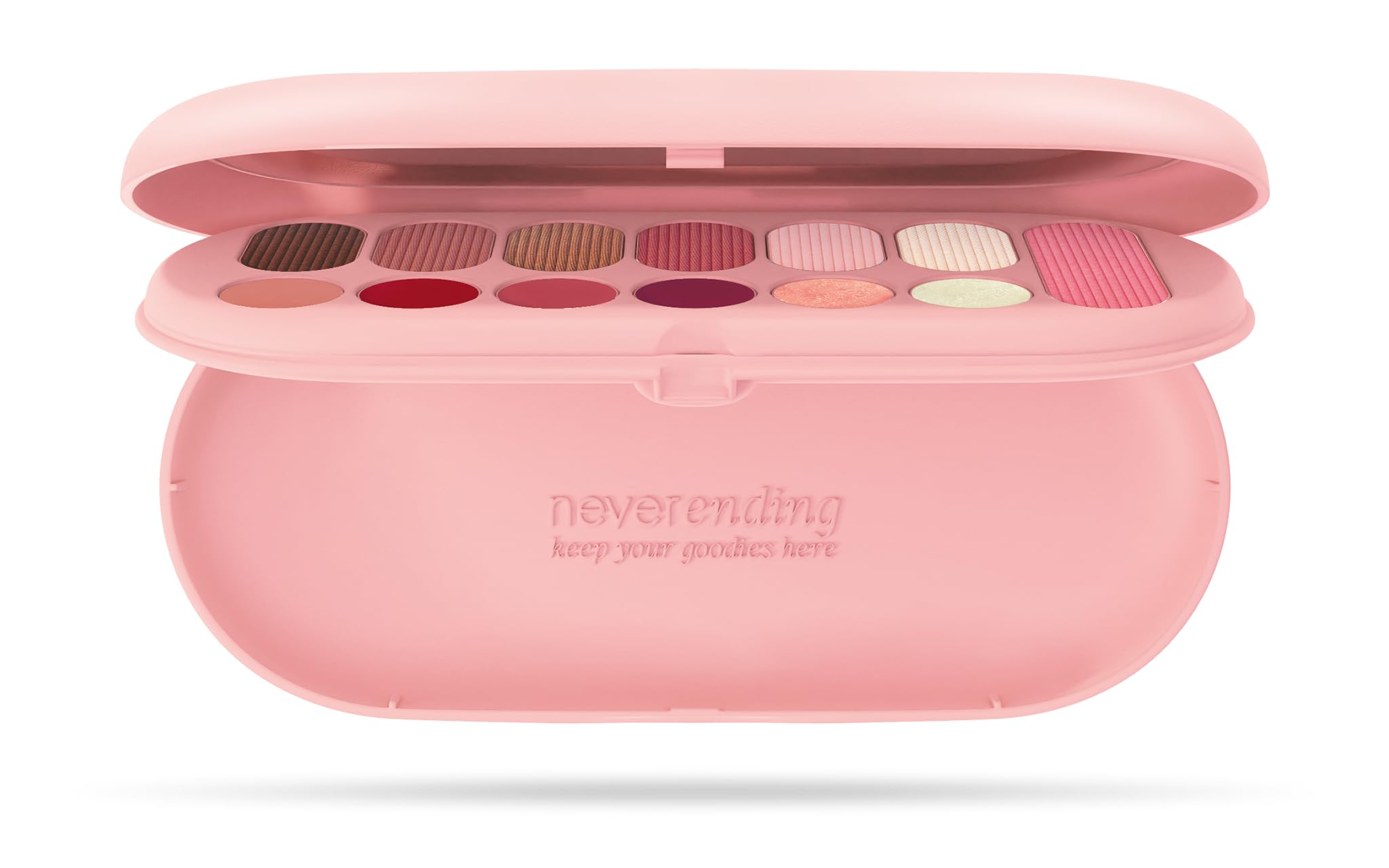 Pupa Palette Make My Day Pocket Blush, rouge à lèvres, brillant et fard à paupières – 13 pièces pour maquillage, yeux et lèvres, parfaite pour la maison ou en voyage – Disponible en 3 variantes de