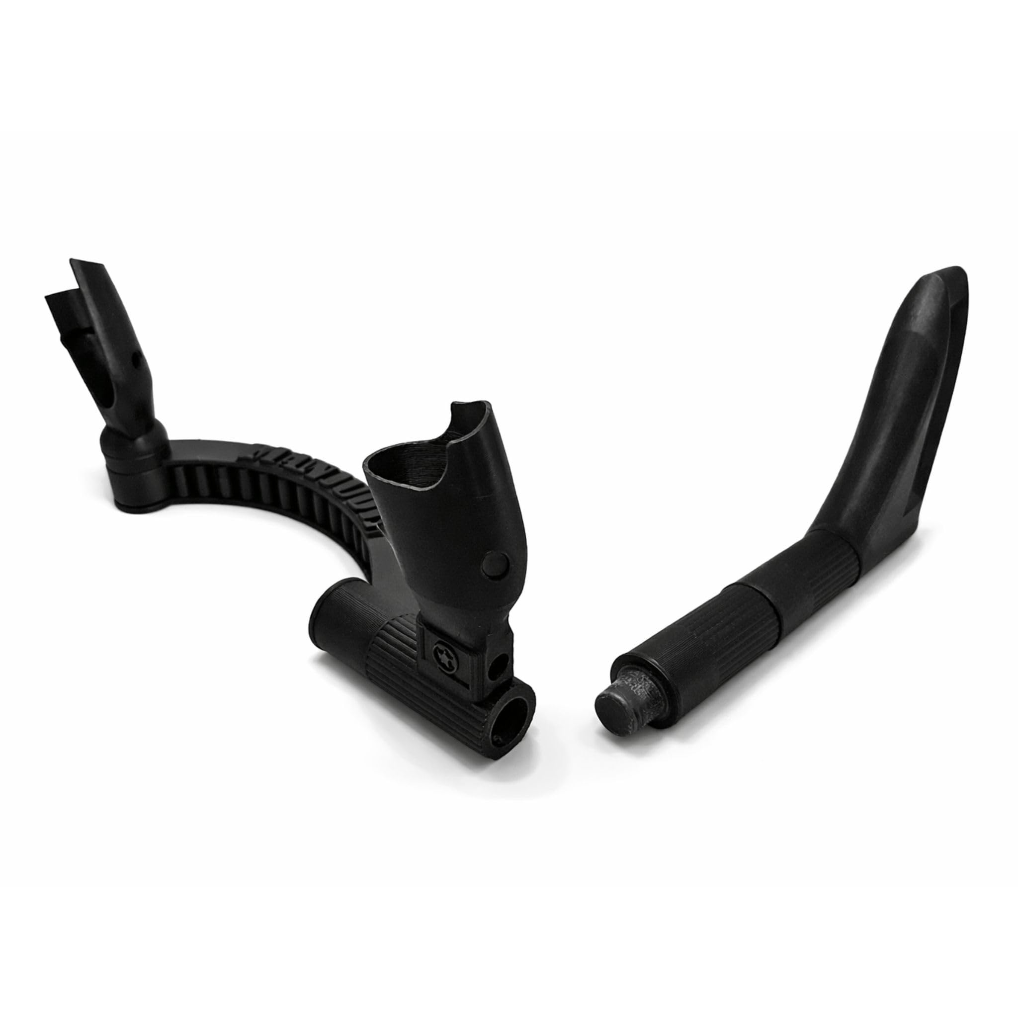 VR Gun Stock for Quest 2 & 3 – Rifle Grip VR Controller Stock Compatible with Meta Quest 2 & 3 – Lightweight & Quick-Release FPS Accessory for Enhanced Shooting Games (Black) — view 4
