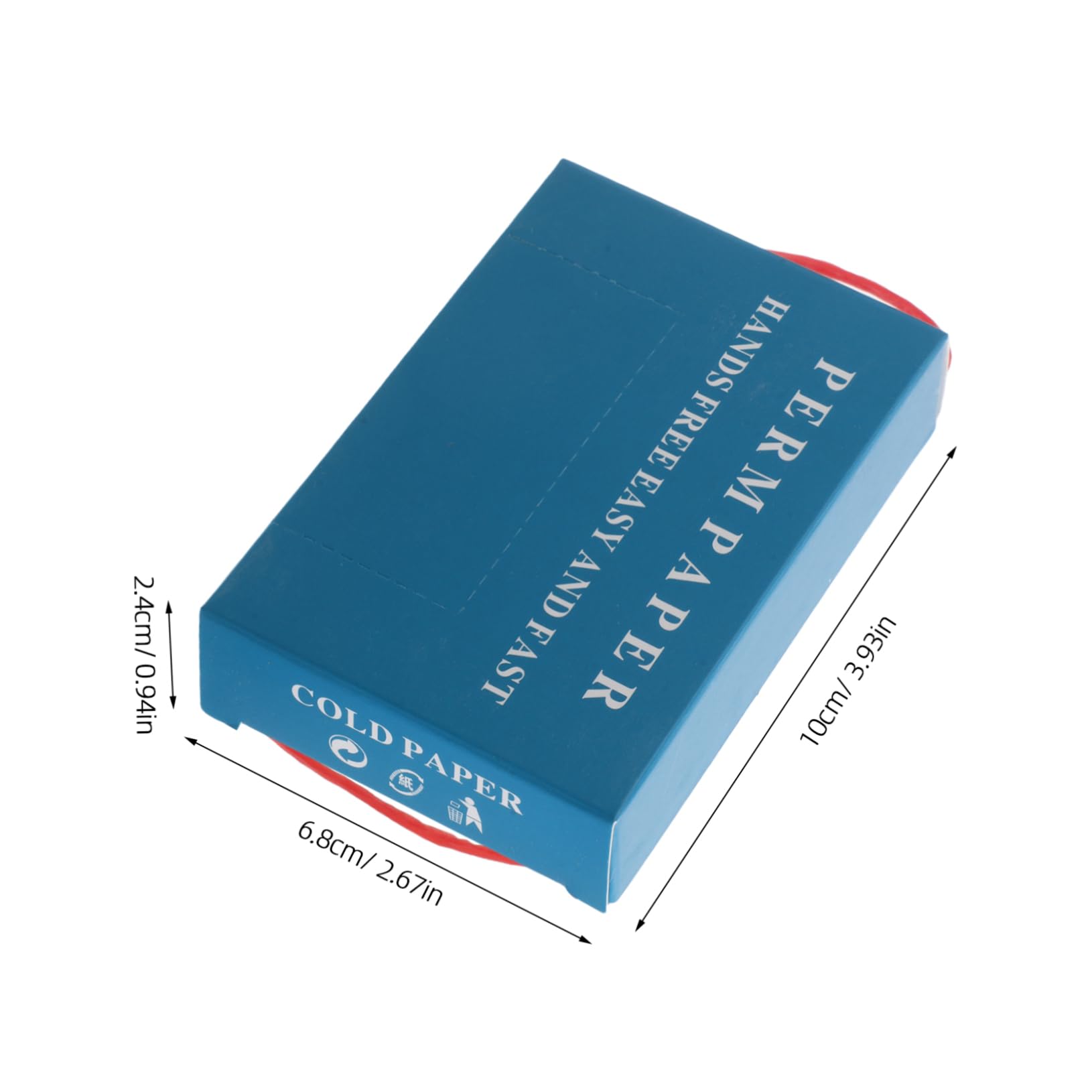 FRCOLOR Professional Perm Paper for Hair 600 Sheets Ultra Thin Curling Papers Home Use Hair Perm Kit Salon Supplies