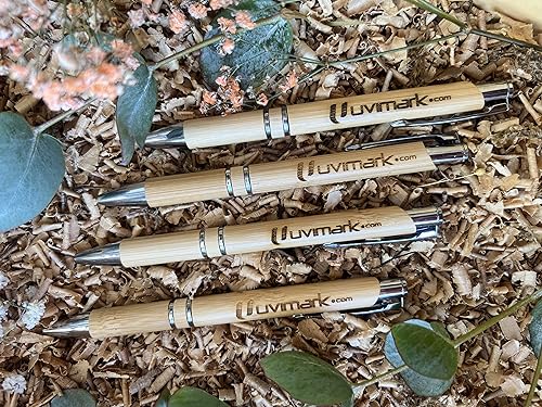 Uvimark - 25 Bolígrafos ECO Personalizados - Artículos