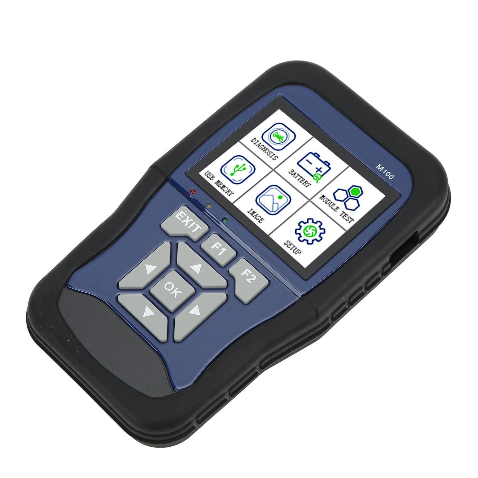 Tragbares Motorrad-Diagnosegerät, 3,2-Zoll-OBD-Scanner mit Farbbildschirm und Echtzeitdaten und Fehlercodes für SYM