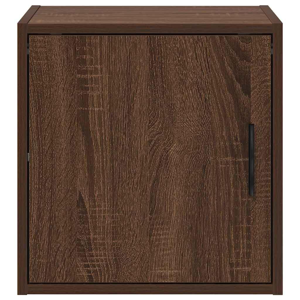 Générique Armoires murales de Garage 2 pcs chêne Marron Bois d'ingénierie,Entreprise & Industrie,Stockage Industriel,Armoires industrielles,Brun,14.8 KG,860638