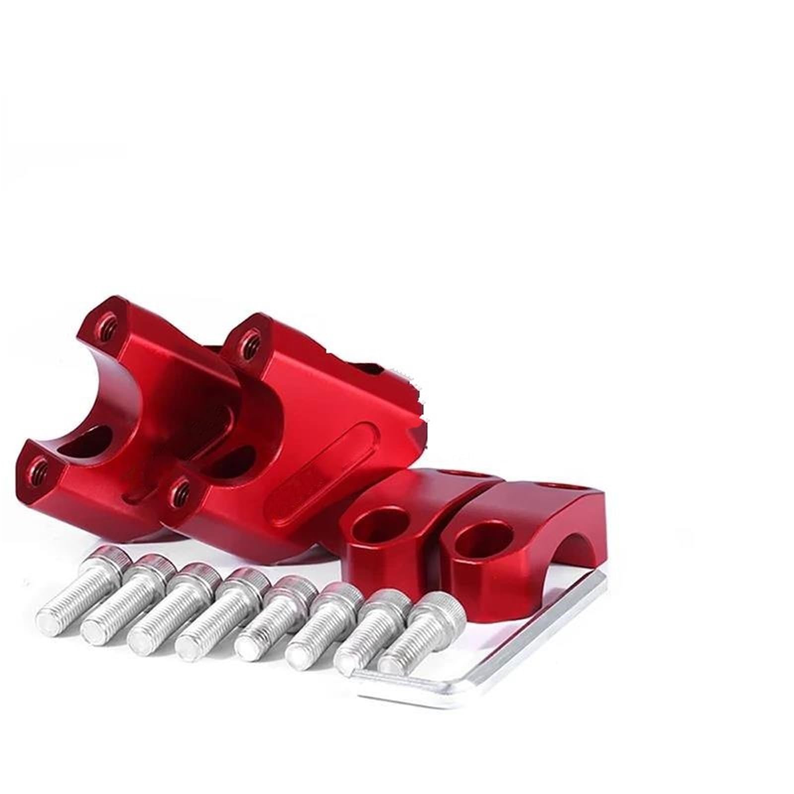 Barre Rehaussement Guidon Moto 22mm 28mm Support Serrage pour NTV650 pour Deauville 700 pour Varadero 125