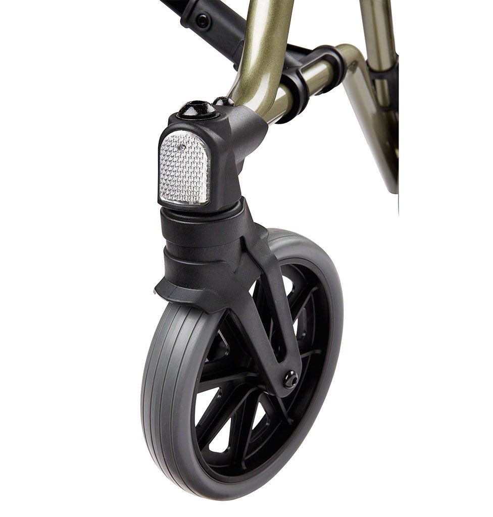 Dietz Taima M-GT Leichtgewichtrollator aus Aluminium mit Rückengurt und Tasche und nur 5,8 kg Eigengewicht