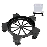 Vista 12 de CNQLIS Carrito de cubo de 5 galones con 5 ruedas giratorias giratorias, 75 libras, ruedas de cubo de lavado de autos sin puntas ni derrames