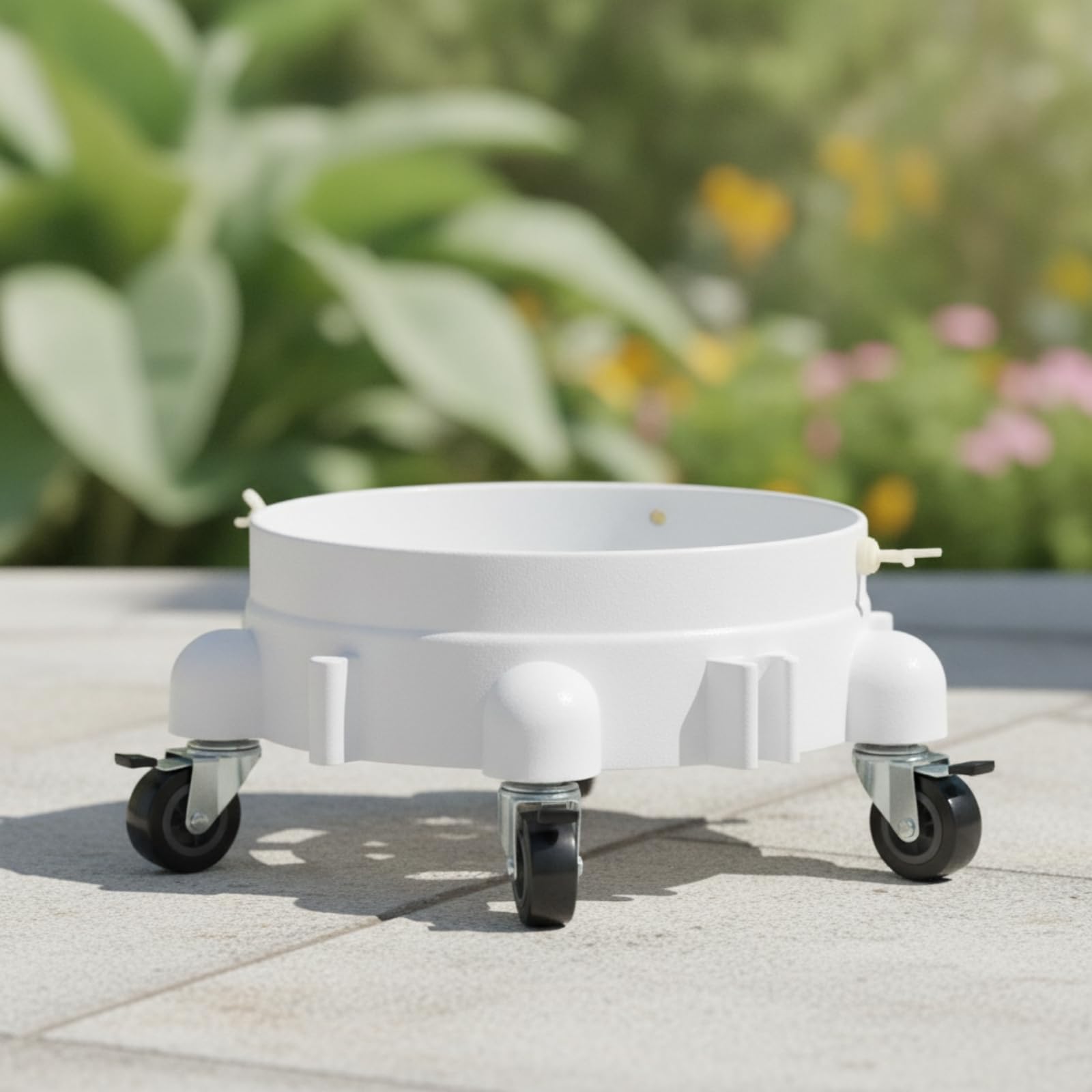 Base Mobile Basso Profilo Carrello Facile da Spostare Supporto per Lavaggio Auto, Pulizia Pavimenti, color to 3