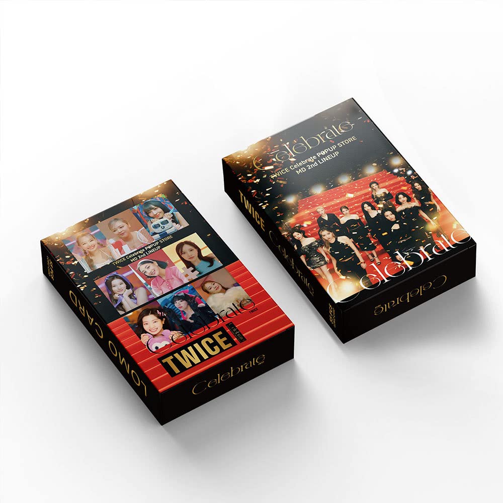 Pack of 55 Twice Celebrate Photocards Twice Merch Photo Cards
