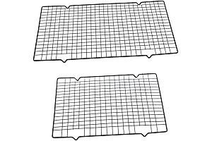 2Pcs Non-Stick Cold Rack Metal Bakers Rack Outdoor
