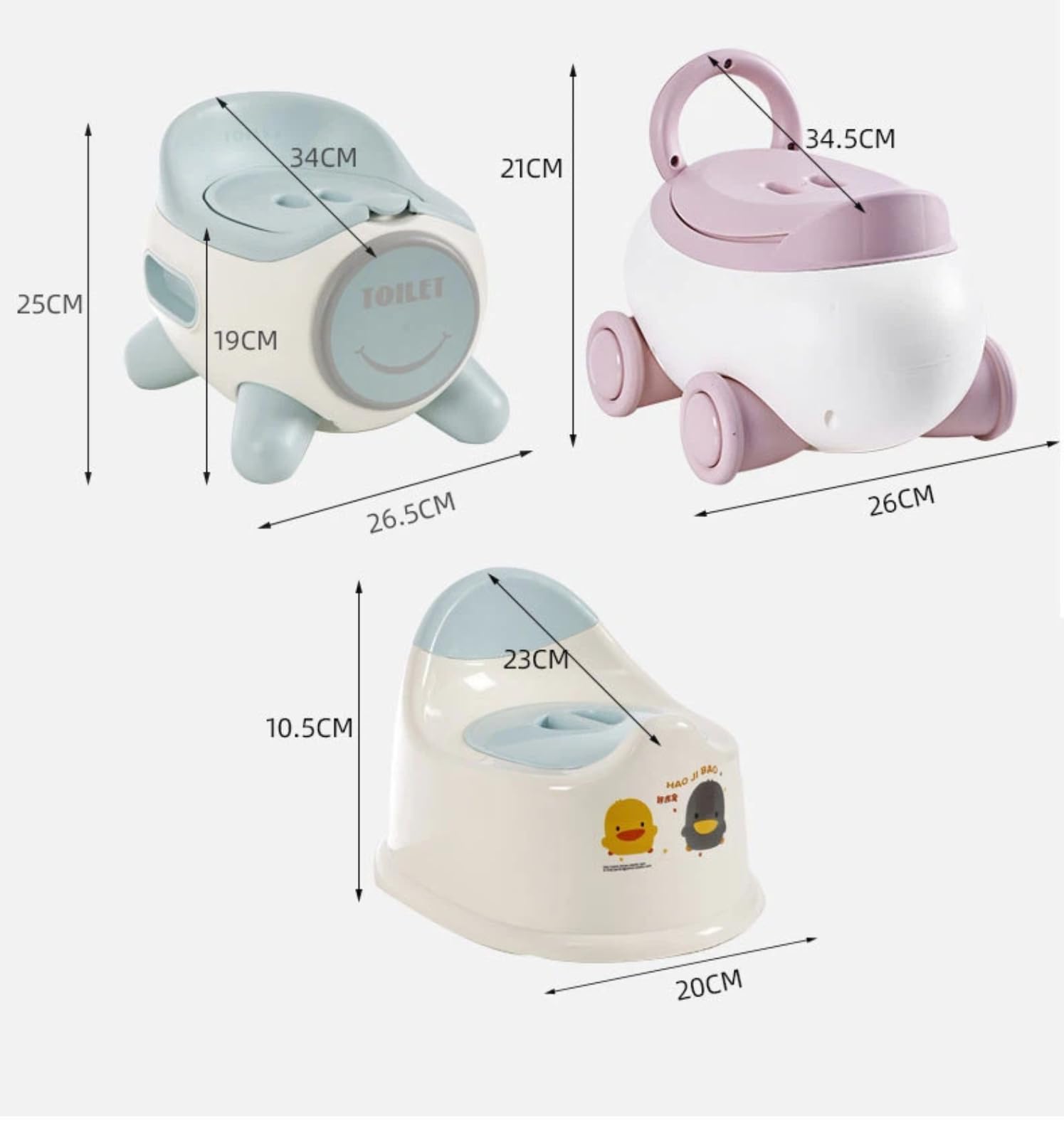 WC sedile per bambini, piccolo WC, padella spessa, orinatoio
