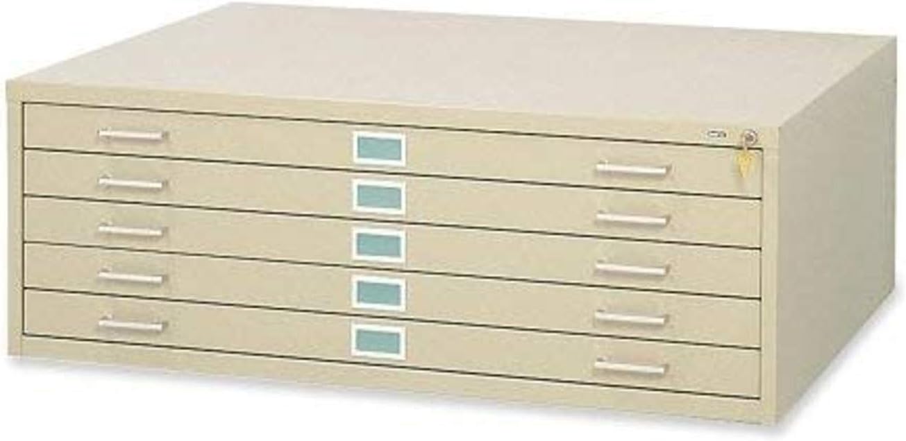 Safco Products 4997TSR Flat File Closed Base for 5-Drawer 4996TSR, 10 Drawer 4986TS Files, Sold Separately, Tropic Sand