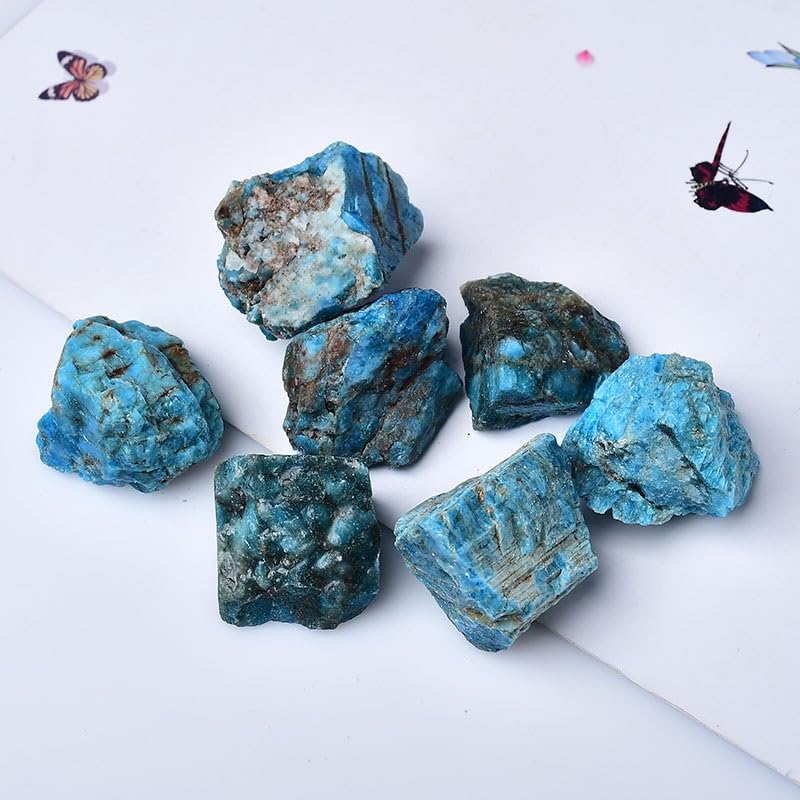 ブルーアパタイト 母岩付き ブラジル産 Apatite 334,4g BAP002 鉱物