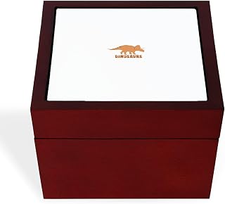 CafePress Dinosaurs Memory Keepsake Jewelry Box, 5"x5"x3.75"