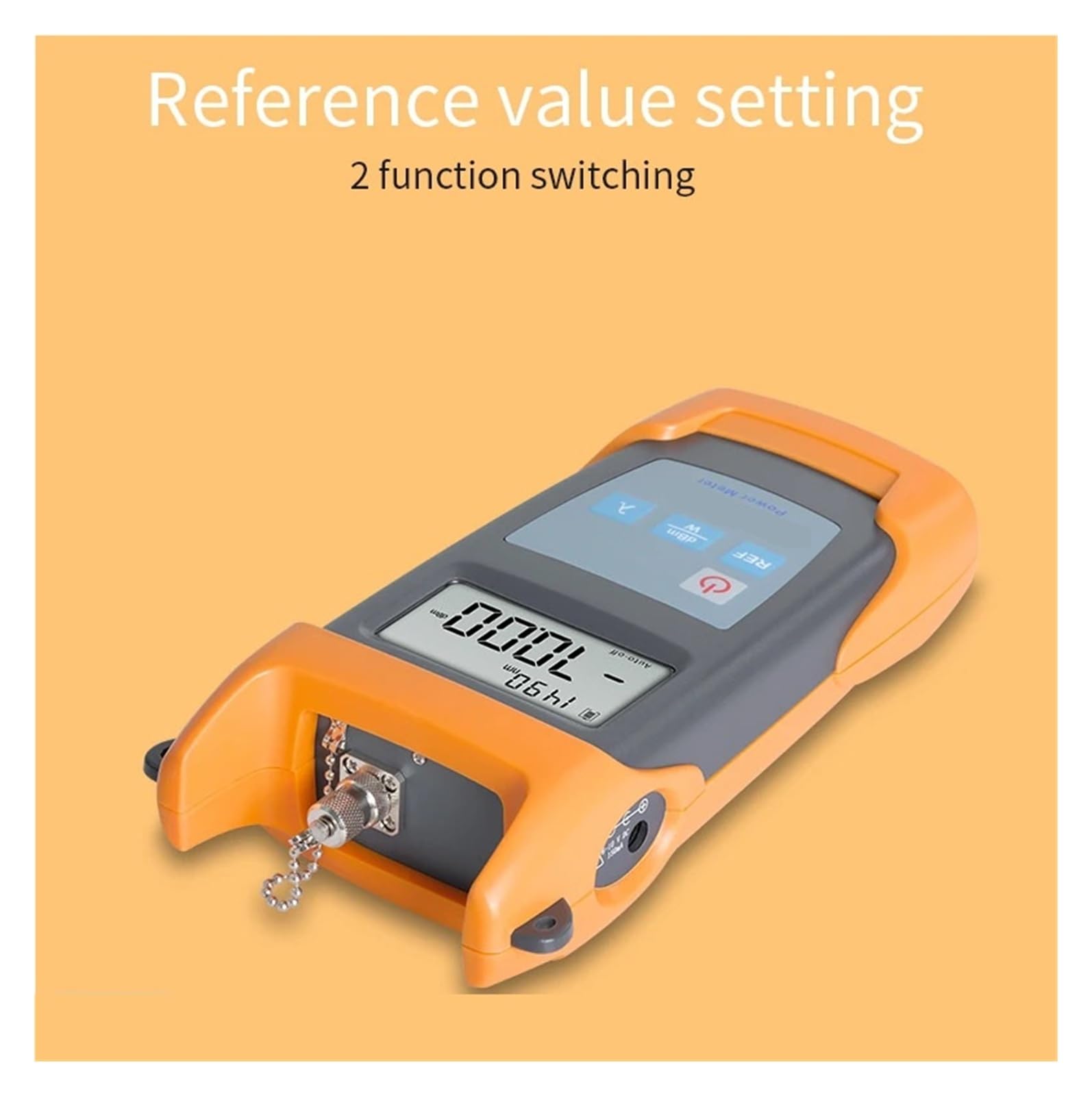 Compteur de puissance optique portable JW3211A, affichage LCD-70-+ 10dBm, for testeur de Fiber optique de télécommunication, longueur d'onde 800~1700nm