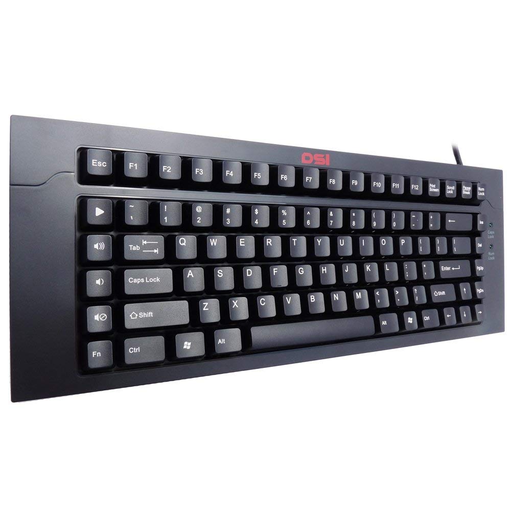 Compact Mechanical Keyboard with USB Hubs