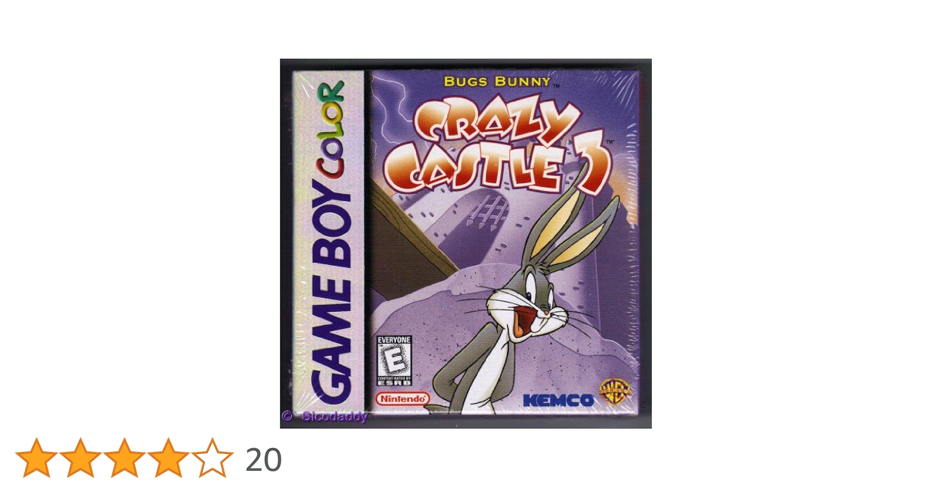 GBバックスバニー　クレイジーキャッスル3 GBC バックス・バニー・クレイジーキャッスル3 【新品】 - AT FIELD