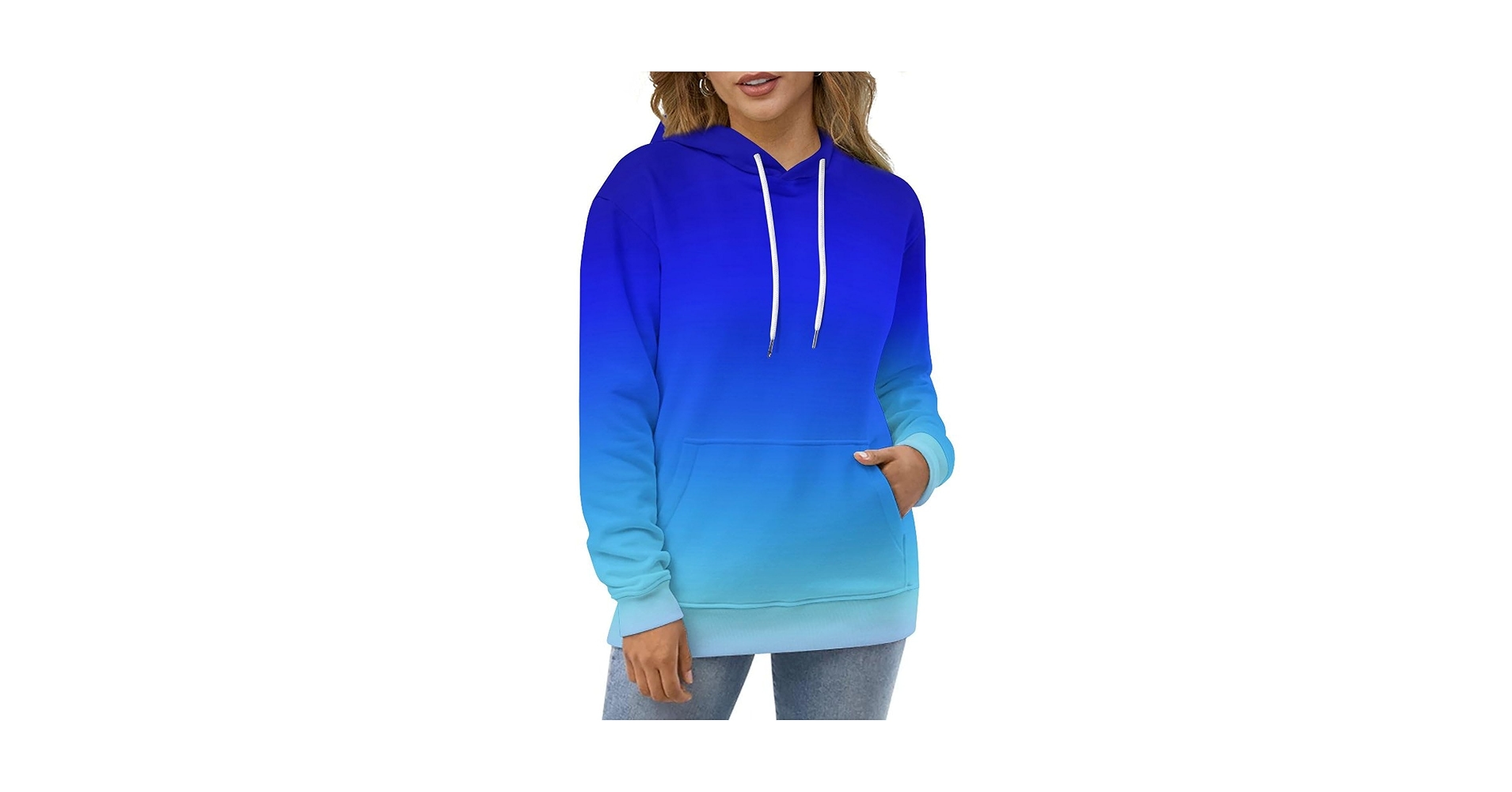 Amazon.com: Sapphire to Electric Blue - 2338 Unisex Hoodie