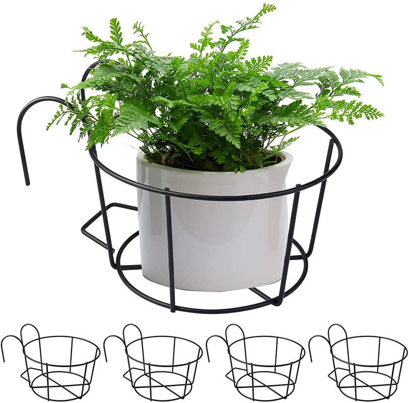 Crafties Art Indoor & Outdoor Metal Hanging Baskets Plant Stand/Holder For Balcony, Living Room & Garden | Housewarming Grill Rack/Gamla Stand/Planter Stand/Flower Pot Holder Shelf (Pack of 5) (B0B7ZZH79Y) Amazon Price History, Amazon Price Tracker