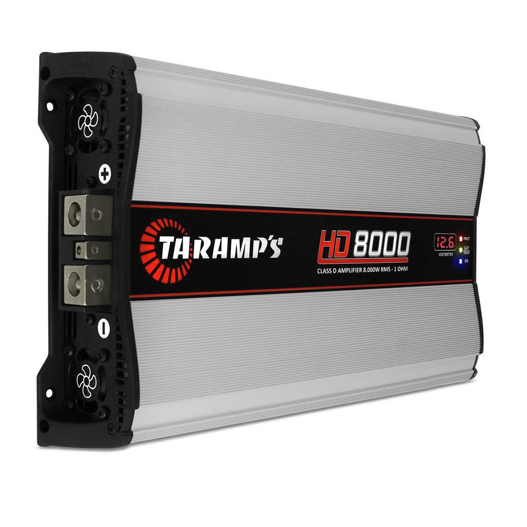 New Taramps HD8000 HD 8000 Watt 12.6V 2 Ohm Car Audio Competition