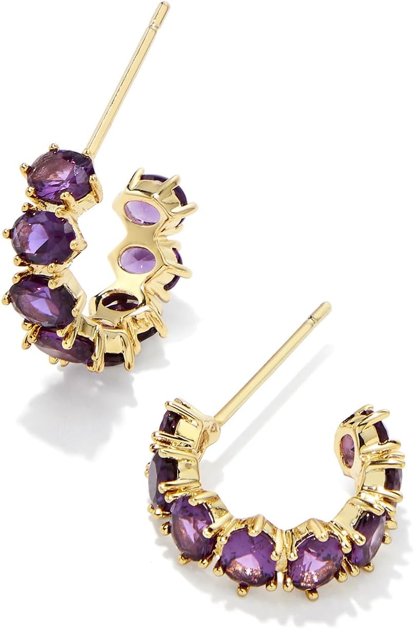 Kendra Scott Cailin Crystal Huggie Earrings, Fashion Jewelry For Women