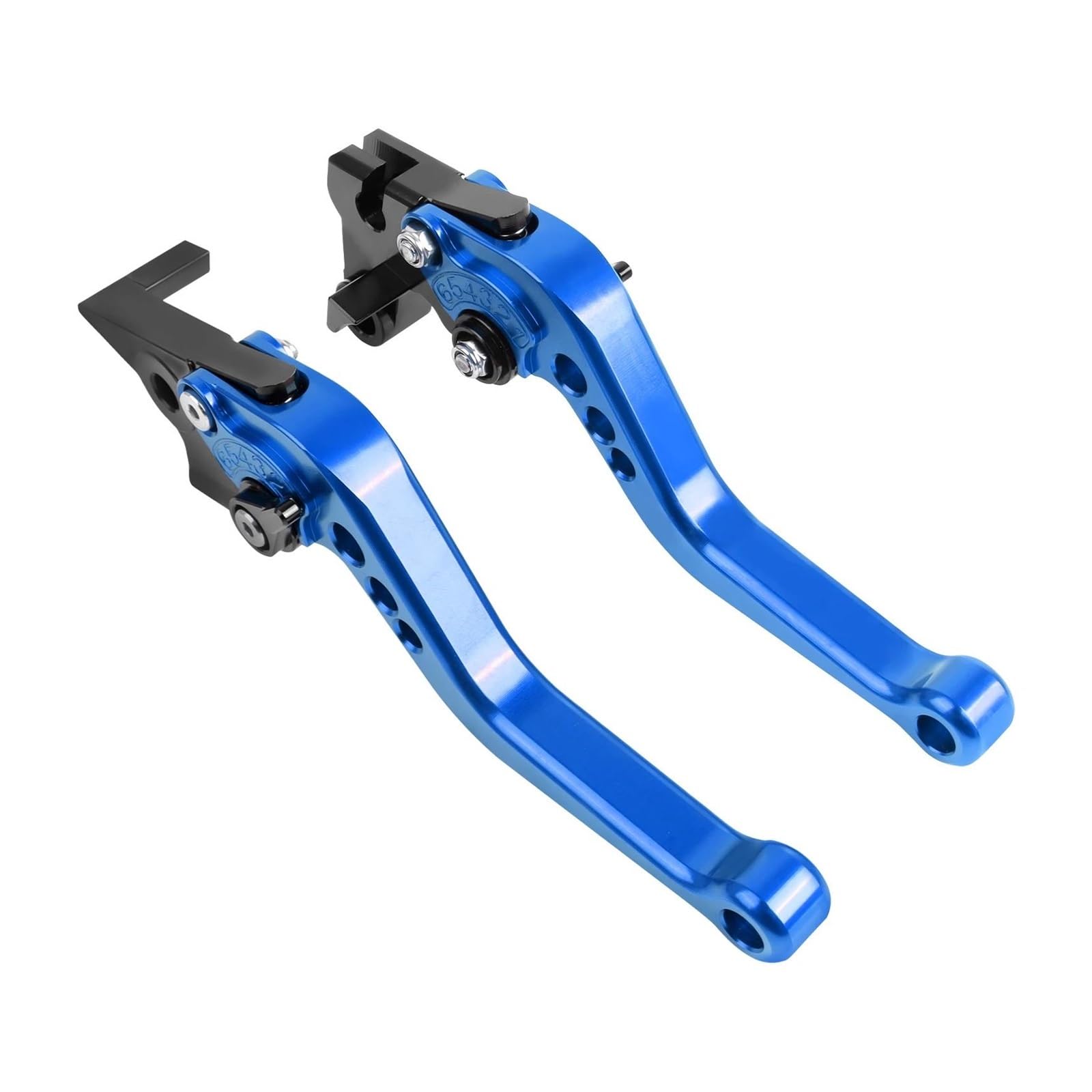 Mrbvhgpkut Short Blue Motorcycle Brake Clutch For Pcx125 Pcx150 Pcx 160 150 125 Pcx160 Adustable Brake Clutch Levers Motorcycle Handles Lever(Short Blue)