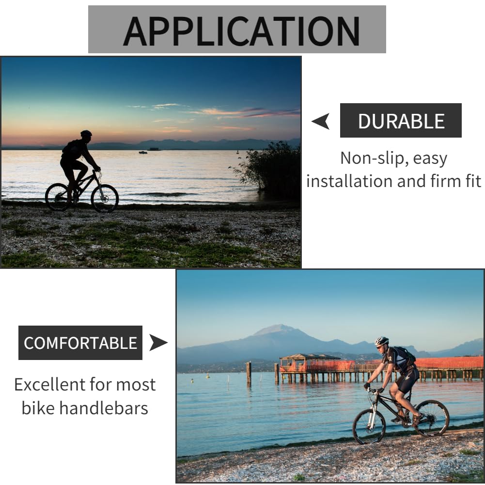 RIDERACE Manopole per manubrio per bicicletta MTB Mountain Bike