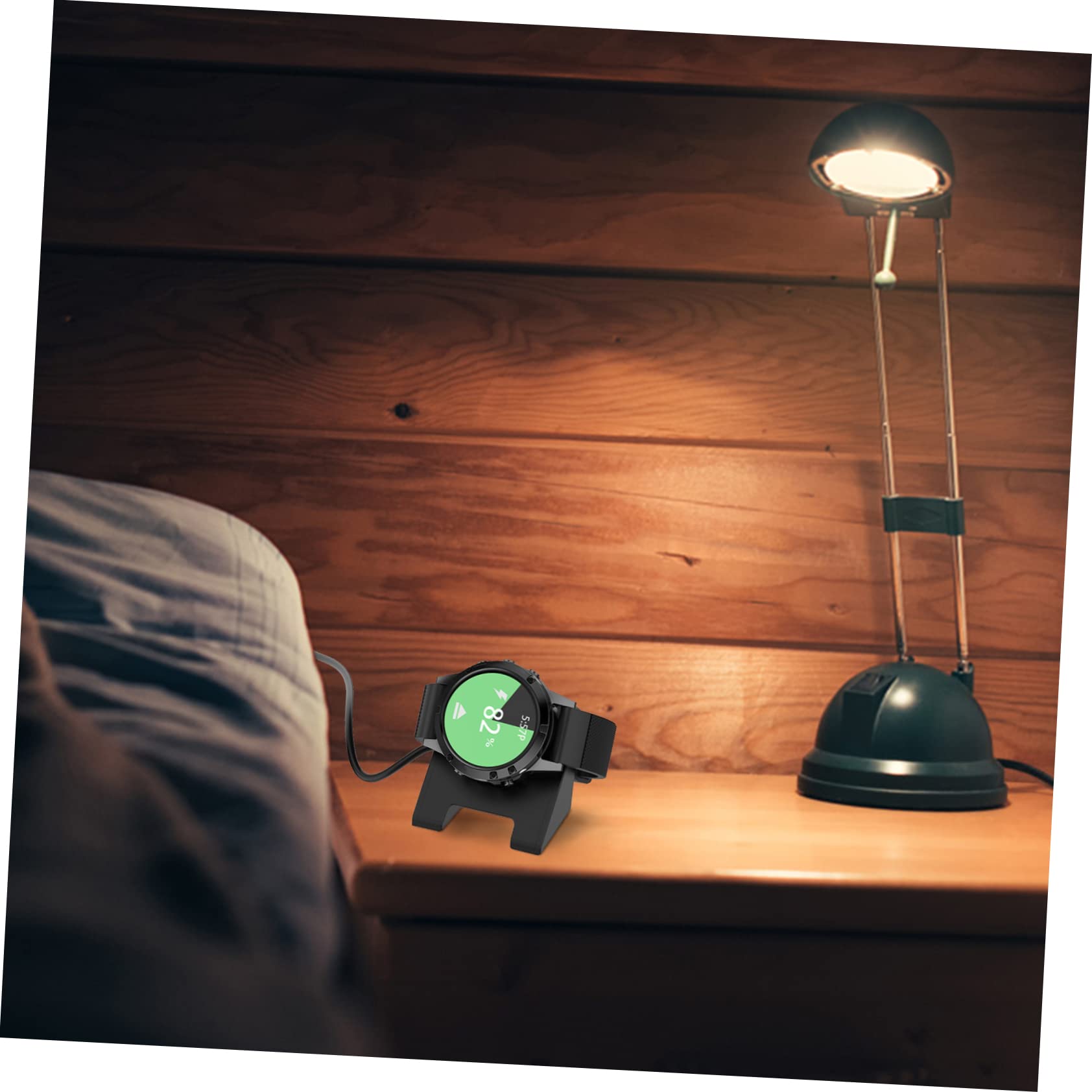 UPKOCH 5pièces Station De Charge pour Montres De Sport Compatible avec Fenix Chargeur Pratique Et Léger Design Élégant Charge Rapide Utilisation à Domicile Ou Bureau