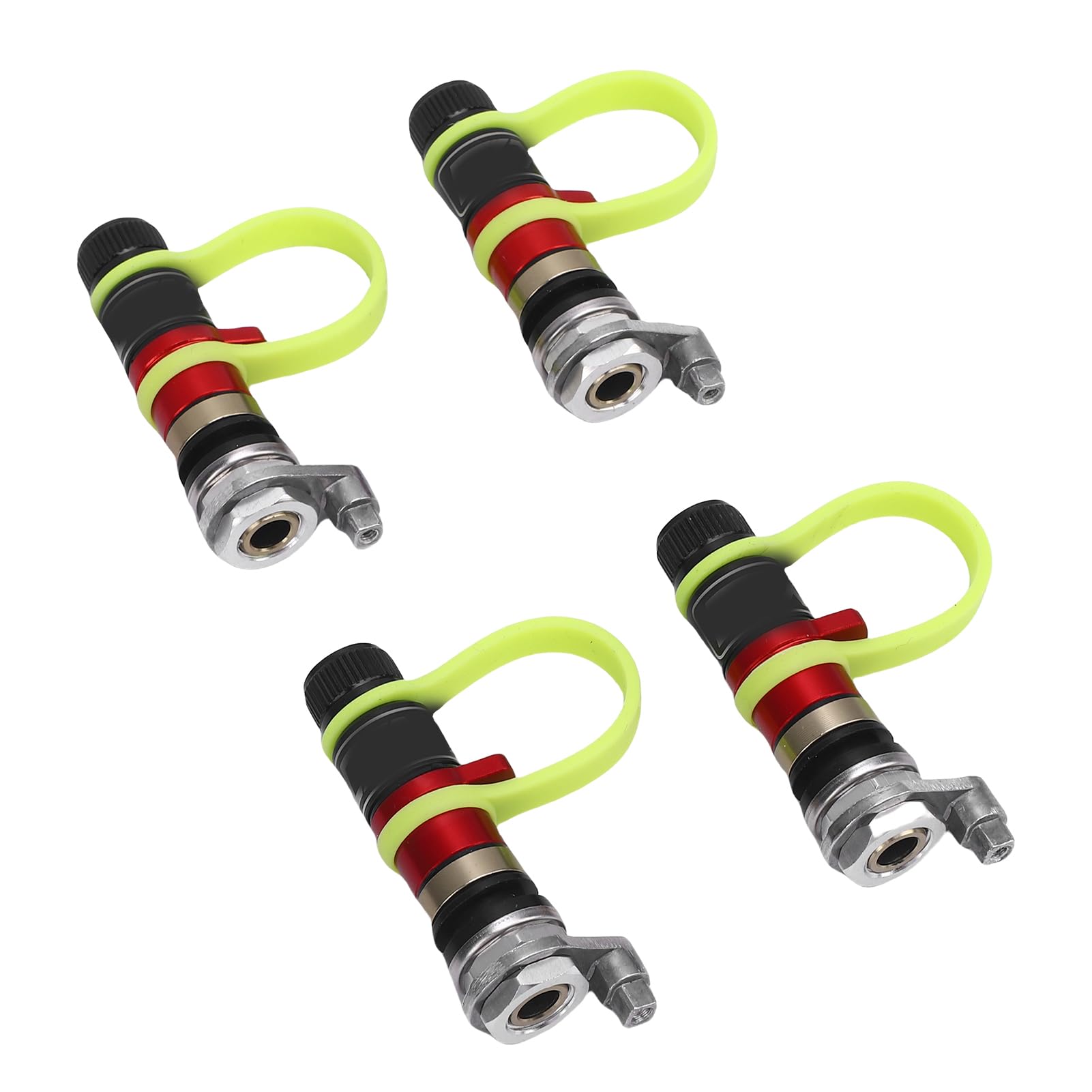 Cocoarm Kit de Desinflador de Neumáticos de 4 Piezas, Aleación de Aluminio, Desinfla Rápidamente Neumáticos de 10 a 30 PSI para Aventuras Todoterreno