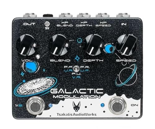 Tsakalis Audio Works/Galactic Modulation モジュレーション フェイザー ロータリースピーカー フランジャー タスカリスオーディオ
