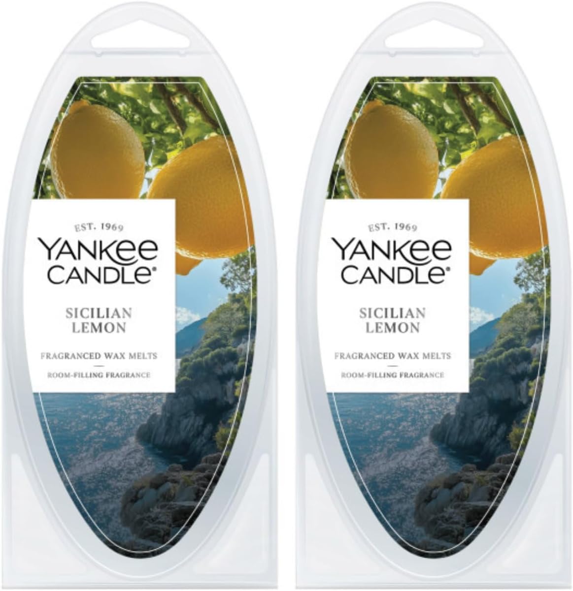 Yankee Candle Scented Wax Melts for Wax Warmers, Long Lasting Home Fragrance, Odor Eliminating Wax Cubes (Ocean Air)