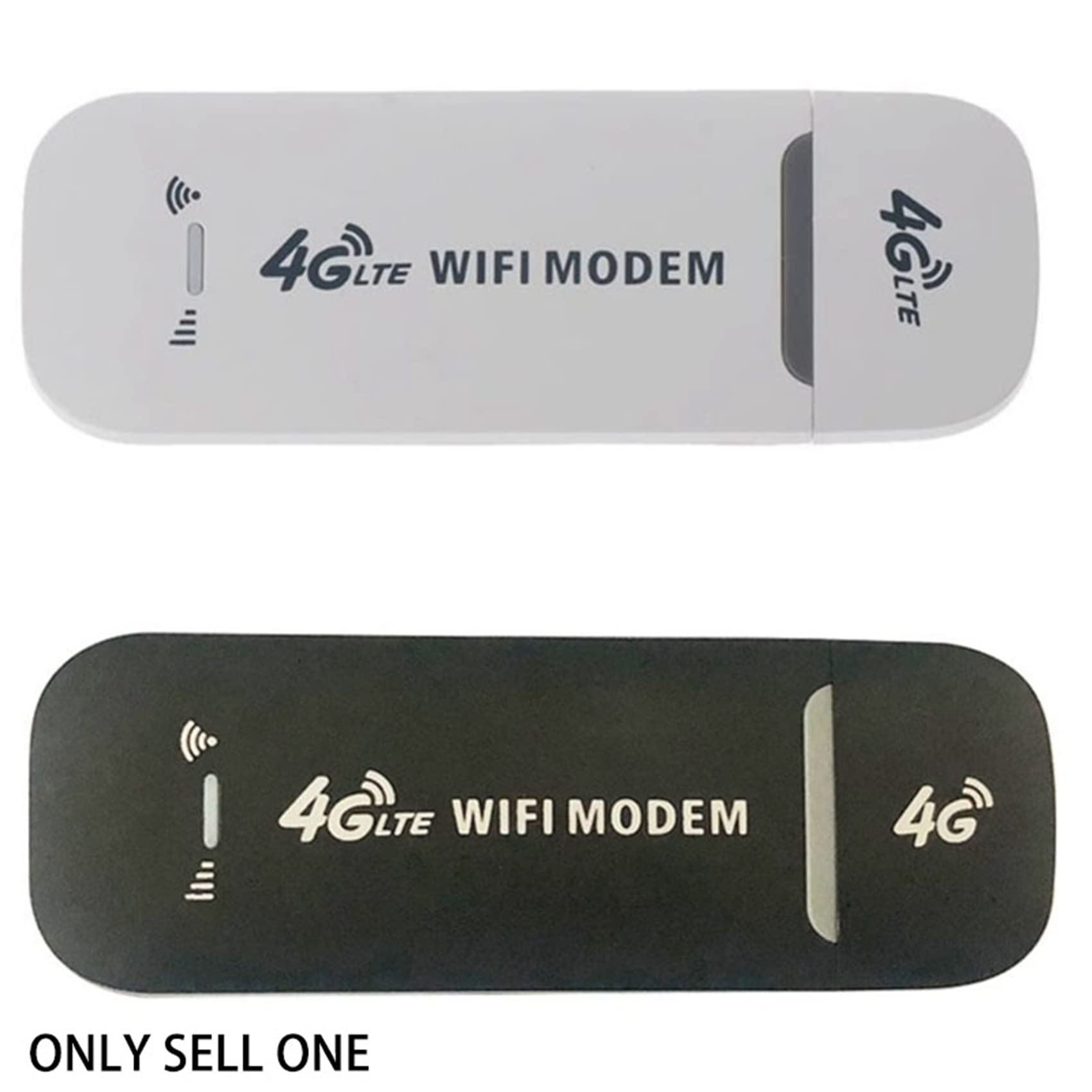 5X Adaptador de Red de MóDem USB 4G LTE con Punto de Acceso WiFi Tarjeta SIM Enrutador Inalámbrico 4G