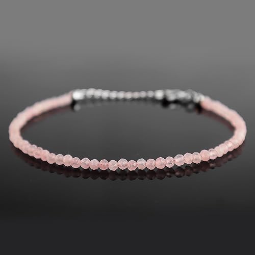 Miniatura 6 de Genuine Turquoise Gemstones Bracelet for Women, Silver Plated Handmade Jewelry, Rounds Beads, December Birthstones, Healing Crystals & Stones,