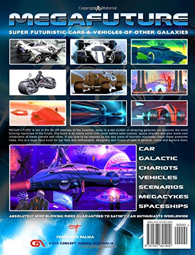 Megafuture vehicles designed for outer galaxies design aérodynamique - 2