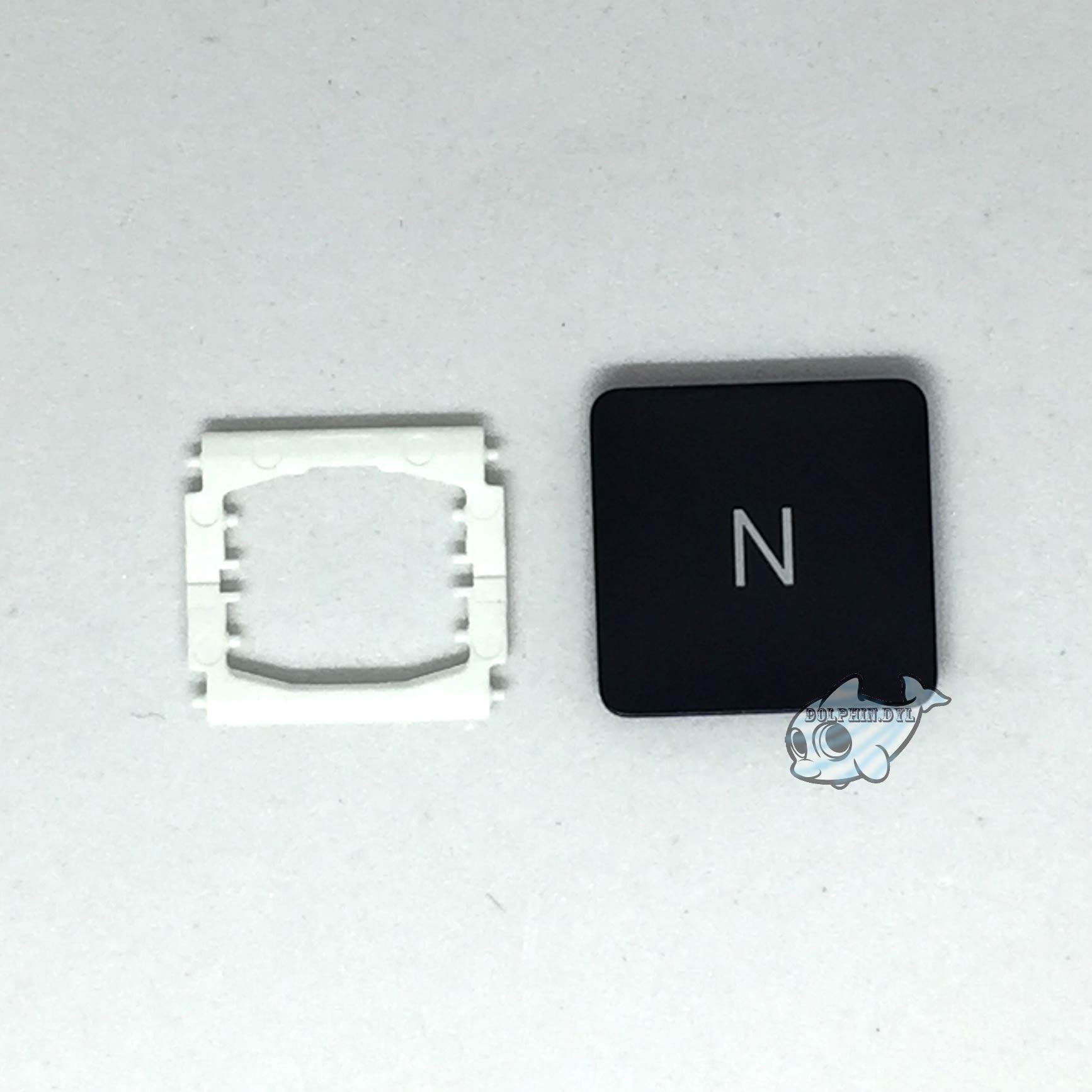 Dolphin.dyl(TM) Replacement Individual Key Cap for US MacBook Pro A1706 A1707 A1708 Key Cap with Hinge (N)