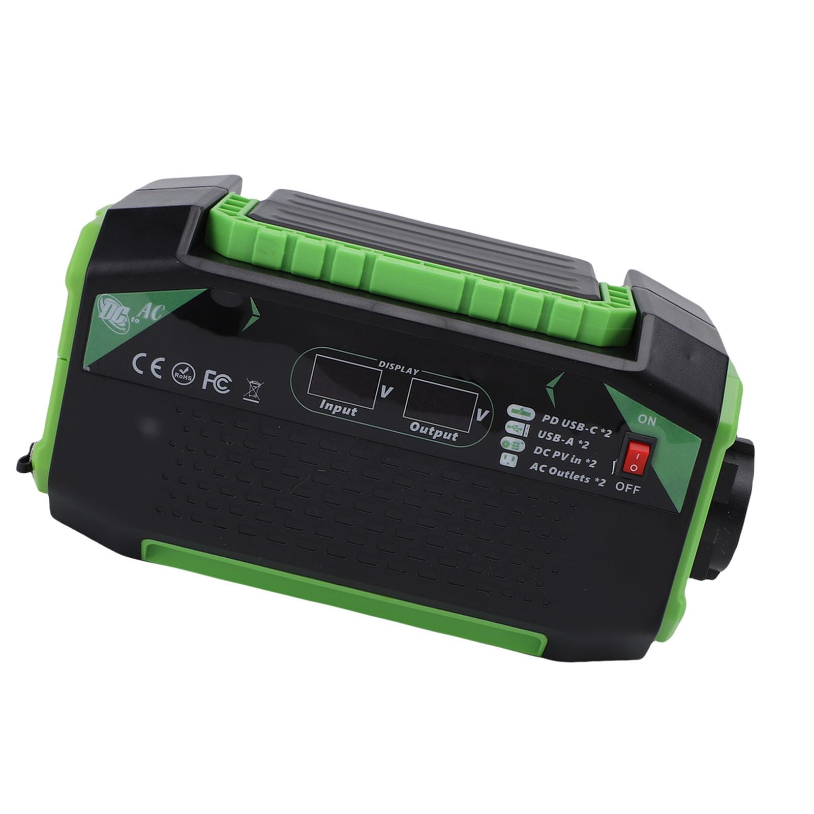 Generic Przetwornica Samochodowa 300 W Kompaktowe Szybkie ładowanie AC 220 V do Podróży Na Zewnątrz Kemping ABS 2 USB 2 Typ C