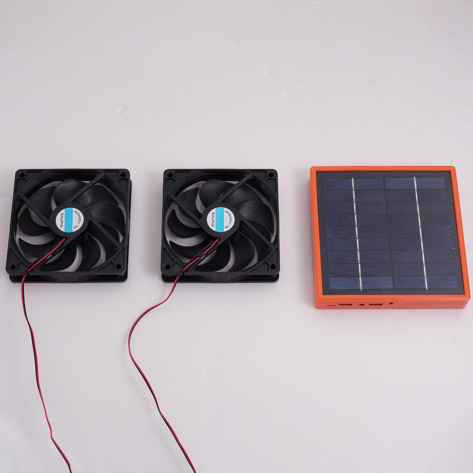 Ventola di estrazione solare, ventola di estrazione del capannone | Ventilatore da capannone pannello solare 2 x 30 W - Ventilatore solare da tetto, ventilatore da serra con cavo /off, | Ventilatore per serra impermeabile, ventilatore per ventilazione sul